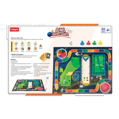 Funskool 9in1 Super Games