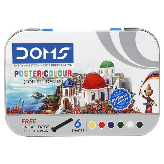 MRP100 DOMS 6 Shade Poster Colours