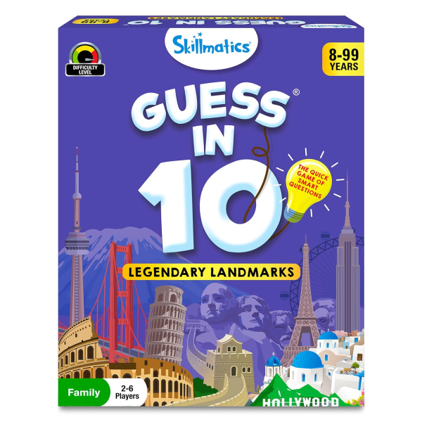 Skillmatics Guess in 10 - Legendary Landmarks