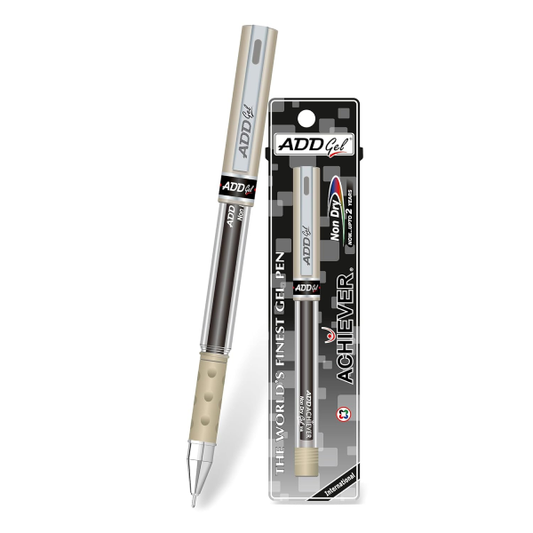 Add Gel Achiever Pen (Black)