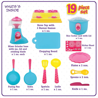 MRP899 Funskool Kitchen Set Deluxe