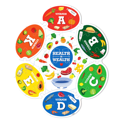 Funskool Lets Learn Vitamins Puzzle