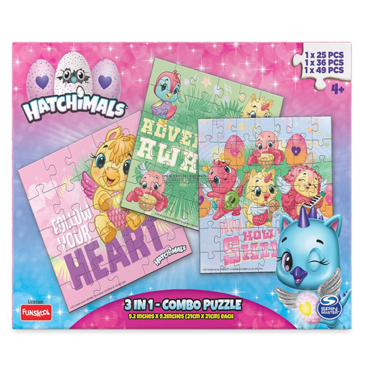Funskool Hatchimals 3 in 1 Combo