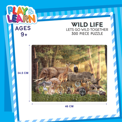 Funskool Wildlife 300 pc Puzzle