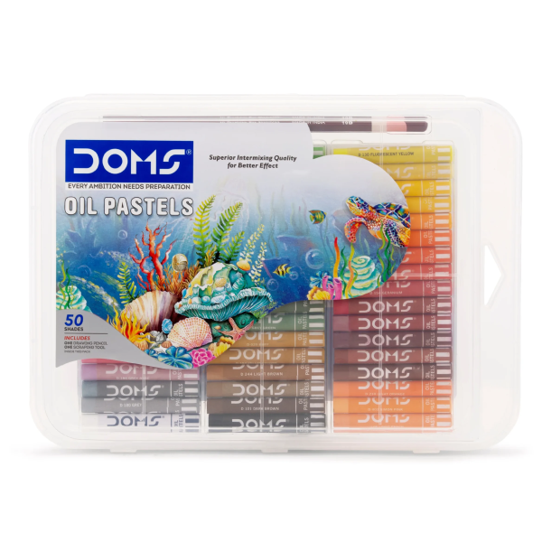 MRP230 DOMS Oil Pastel 50 Shades