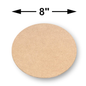 MDF Coaster Circle 8 Inch