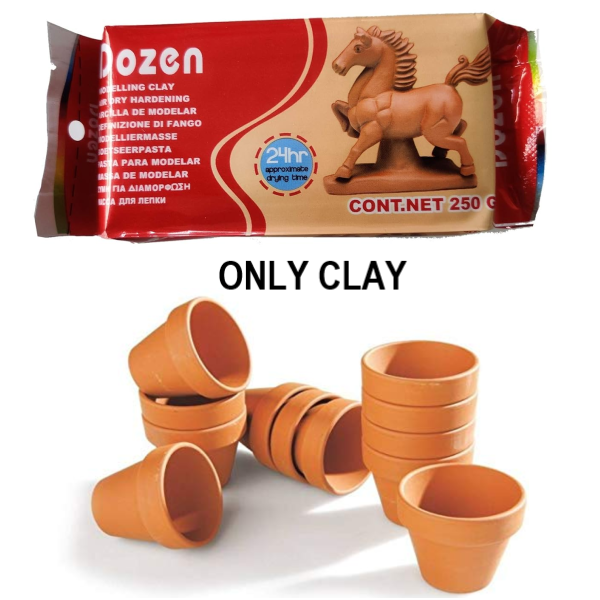 DOZEN Modelling Clay 250gm