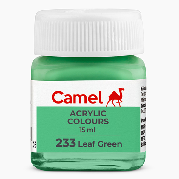 MRP25 Camel Fabrica Acrylic Colours Ultra 15ml (233 Leaf Green)