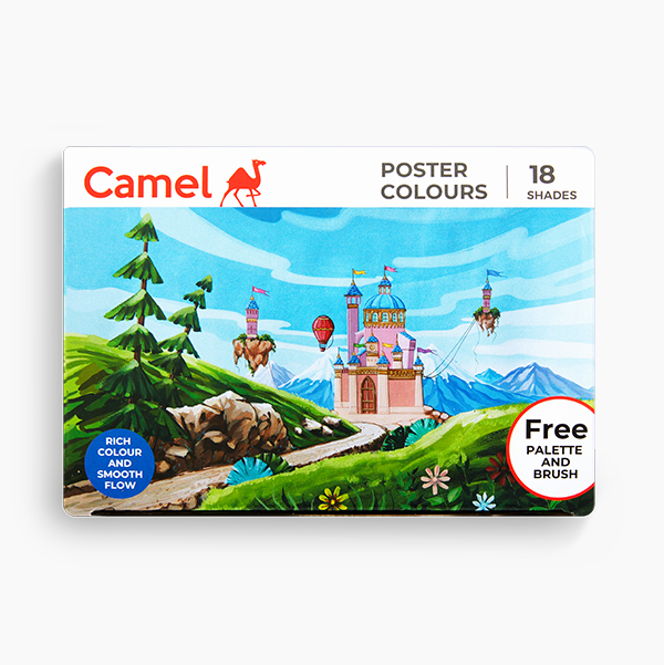 MRP265 Camel Student Poster Colours 18 Shades