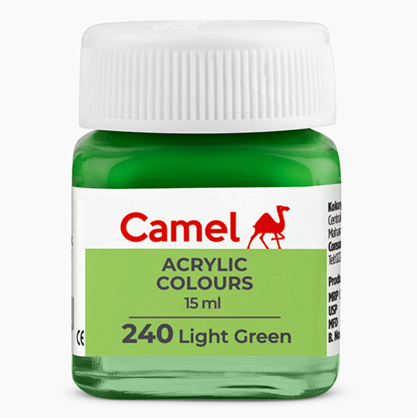 MRP25 Camel Fabrica Acrylic Colours Ultra 15ml (240 Light Green)