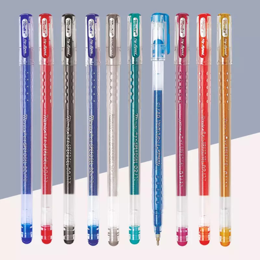 Montex Glitter Pen Multicolour (Set Of 12)