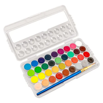 DOMS Aqua Water Colour Cake 36 Shade 15mm