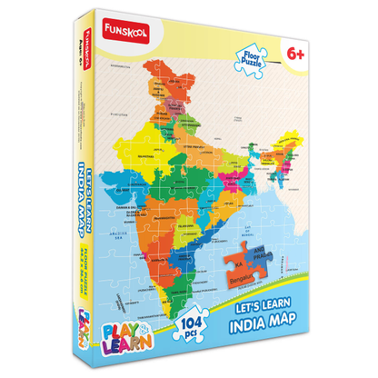 MRP249 Funskool Lets Learn India Map