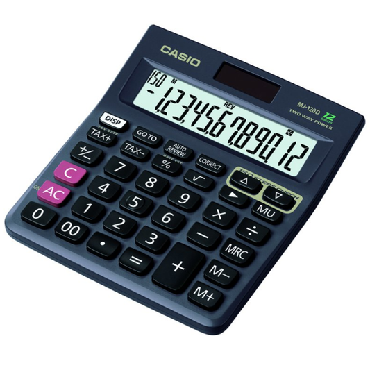MRP575 Casio Check & Correct Calculator (MJ-120D)