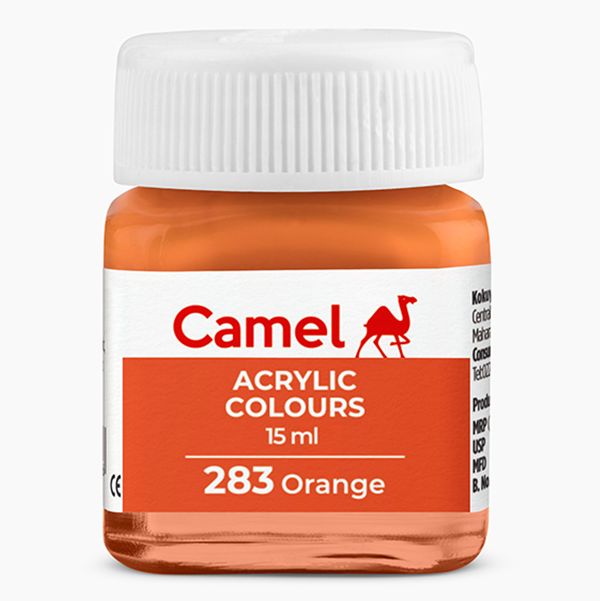 MRP25 Camel Fabrica Acrylic Colours Ultra 15ml (283 Orange)