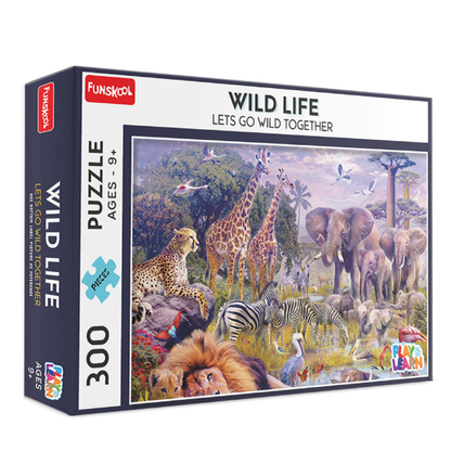 Funskool Wildlife 300 pc Puzzle