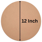 MDF Coaster Circle Big 12 Inch