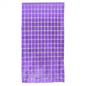 Purple - Square Foil Curtain