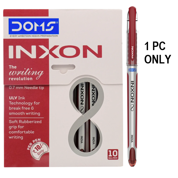 DOMS Inxon Ball Pen Red