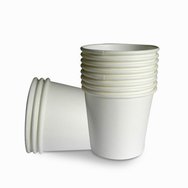 Koti Plain Paper Cup 120ml (25 pc Set)