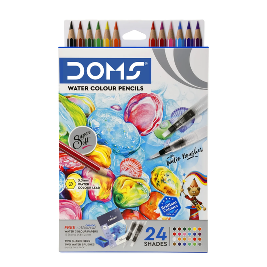 DOMS 24 Water Colour Pencils