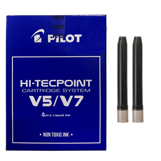 Black - Pilot V5 / V7 Cartridge Refill
