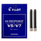 Black - Pilot V5 / V7 Cartridge Refill