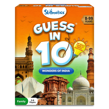 Skillmatics Guess in 10 - Wonders of India