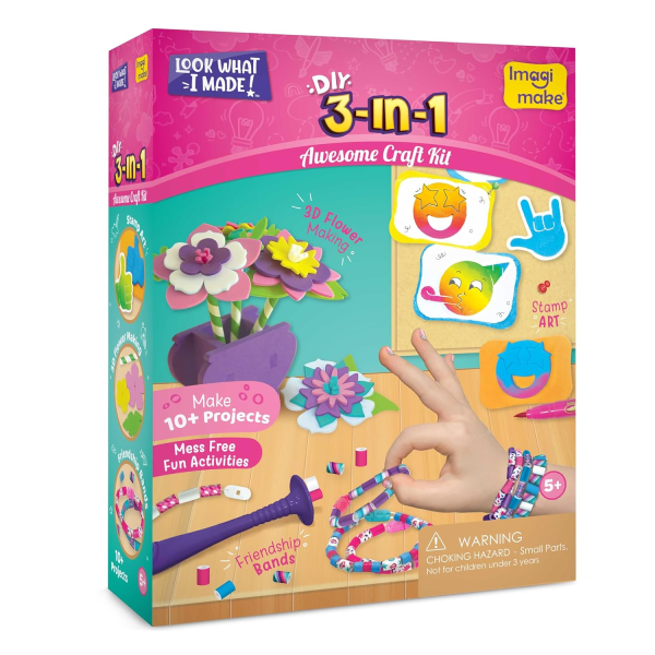 Imagimake 3in1 Awesome Craft Kit