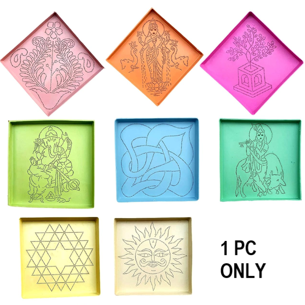 Rangoli Stencil Square