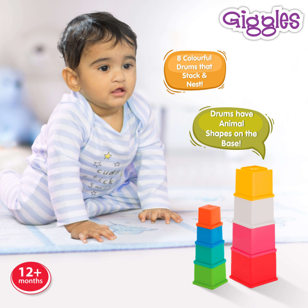 MRP189 Funskool Stacking Cubes