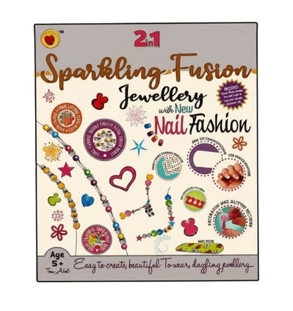 Apple Fun 2in1 Sparkling Fusion Jewellery with Nail Fashion